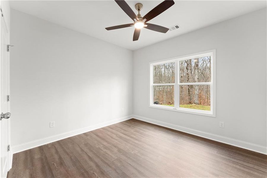 Spacious, unfurnished interior of a new home in , Cleveland (Image 38).