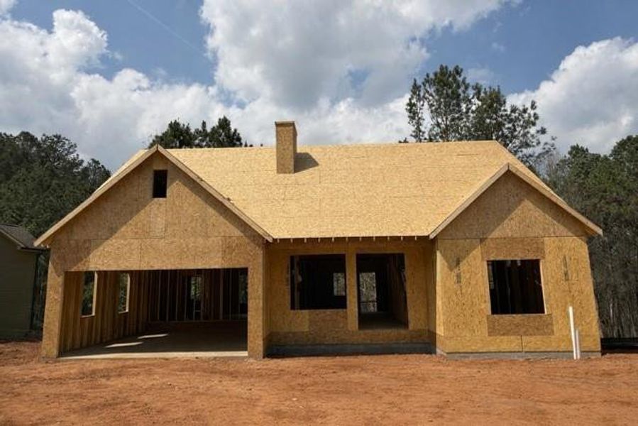 In-progress construction of a new home in , Jasper, GA (Image 5).
