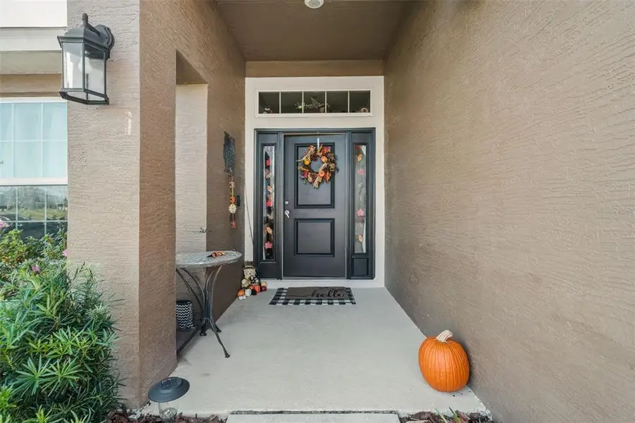 Exterior details and patio area of a home in Wyld Palms, Inverness (Image 4). Exterior details and patio area of a home in Wyld Palms, Inverness (Image 4).
