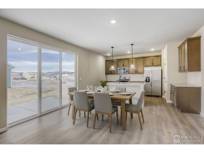 Furnished interior view inside a new home in Farmstead, Berthoud (Image 13).