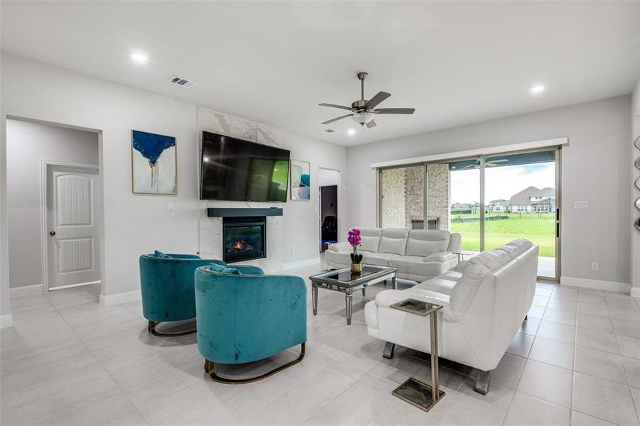 Furnished interior view inside a new home in , Royse City (Image 6).