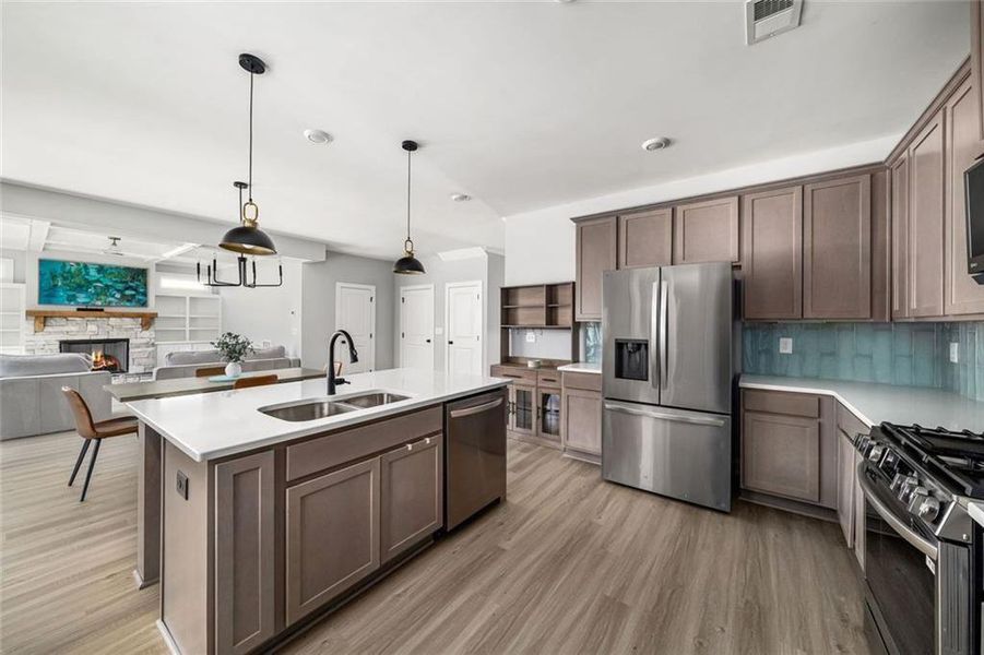 Furnished interior view inside a new home in , Dallas (Image 52). Furnished interior view inside a new home in , Dallas (Image 52).