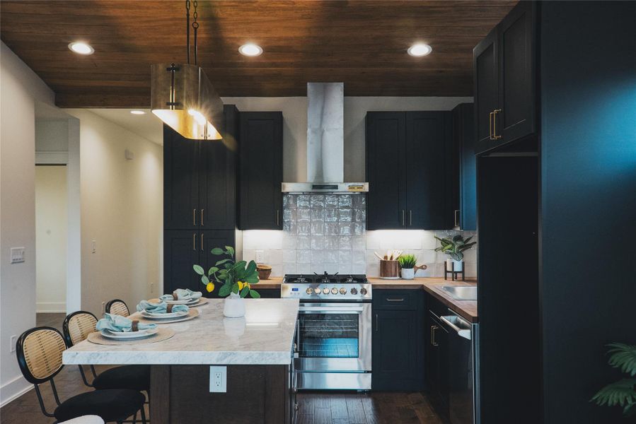 Furnished interior view inside a new home in , Austin (Image 6).