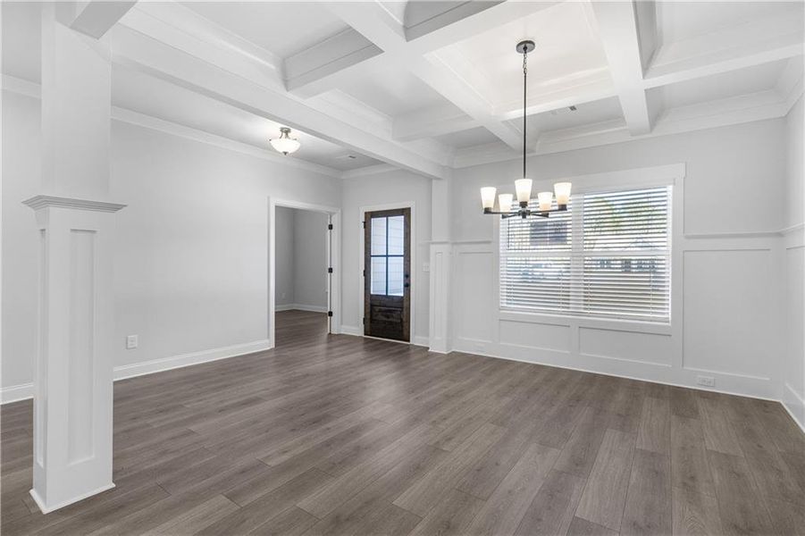 Spacious, unfurnished interior of a new home in Belle Woode Estates, Monroe (Image 17).
