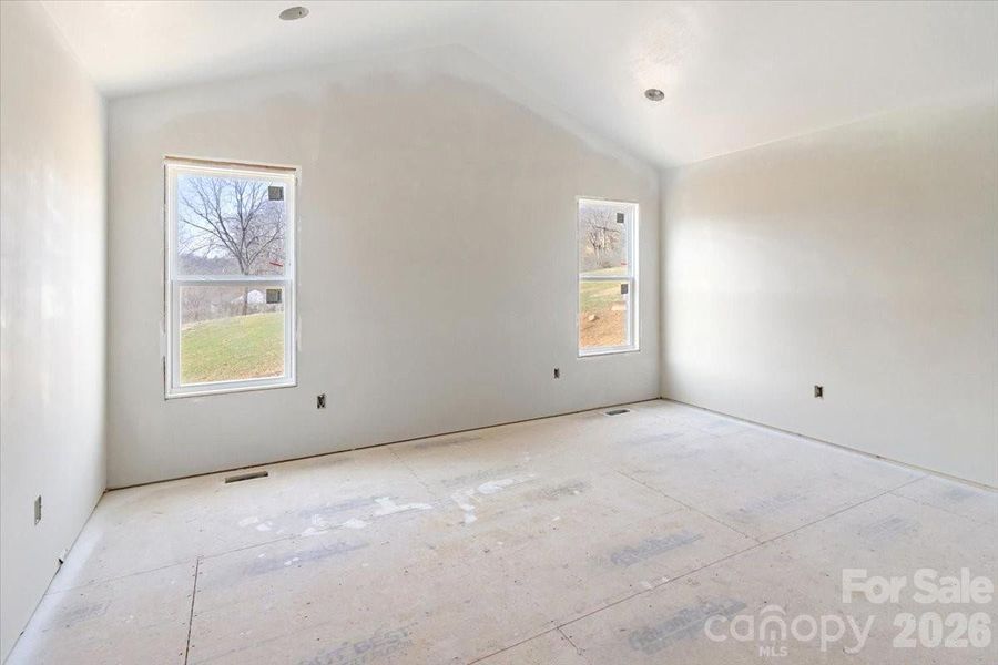 In-progress construction of a new home in , Marshall, NC (Image 3).