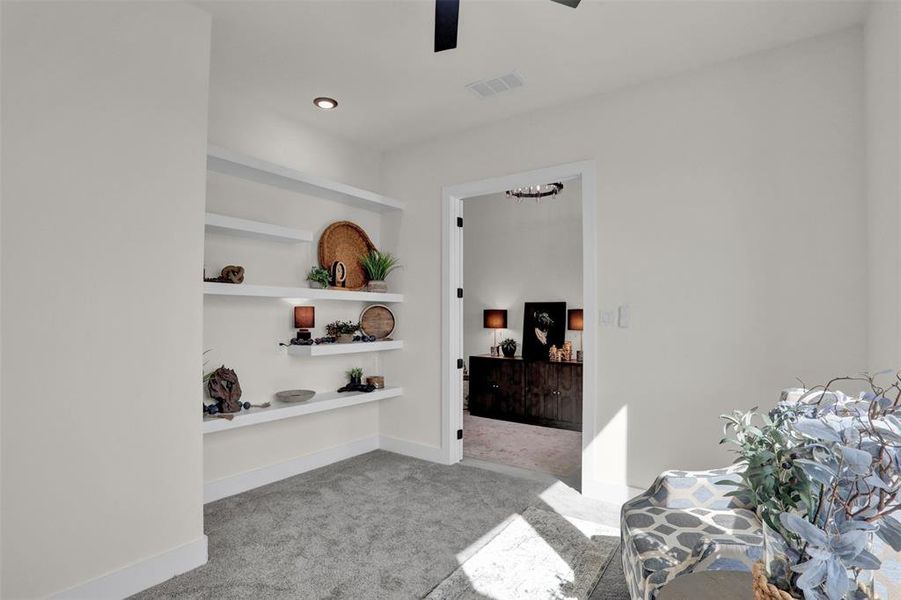 Furnished interior view inside a new home in , Celeste (Image 16).