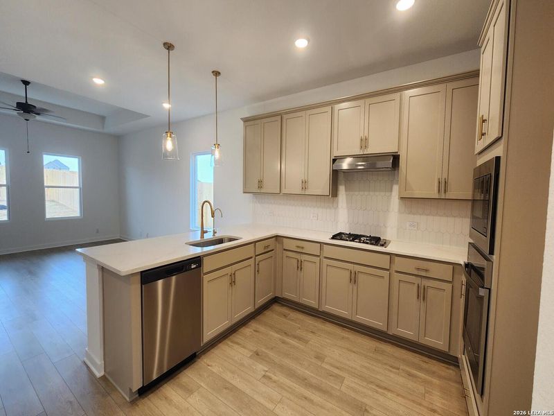 Furnished interior view inside a new home in Arcadia Ridge, San Antonio (Image 8).