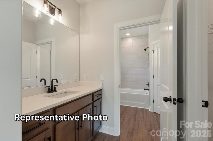 Furnished interior view inside a new home in Robinson Oaks, Gastonia (Image 10). Furnished interior view inside a new home in Robinson Oaks, Gastonia (Image 10).