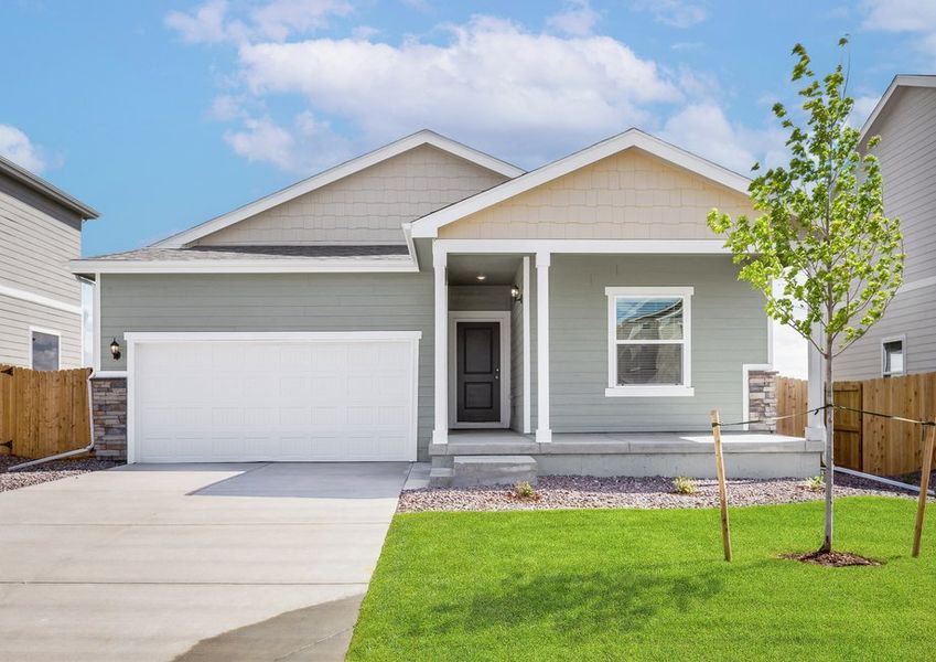 The Chatfield is a beautiful single story home.