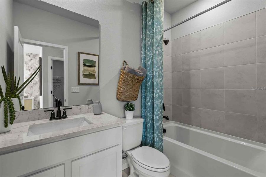 Furnished interior view inside a new home in The Cypress Series at Reserve East, Flagler Beach (Image 6).