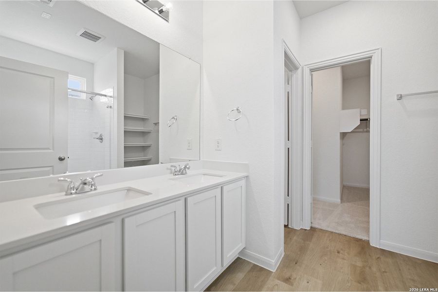 Furnished interior view inside a new home in Katzer Ranch, Converse (Image 11).