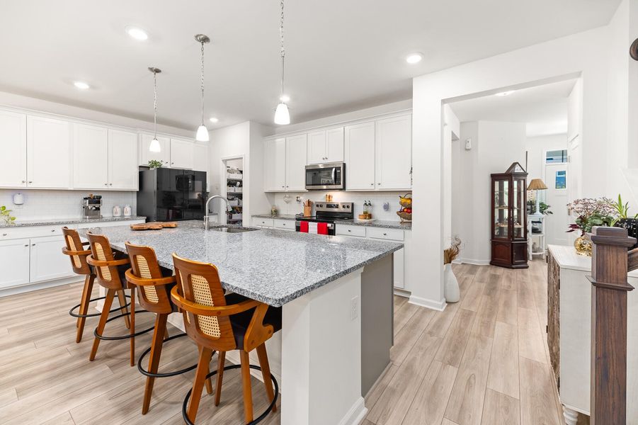 Furnished interior view inside a new home in Boykins Run Townhomes, Moncks Corner (Image 24).