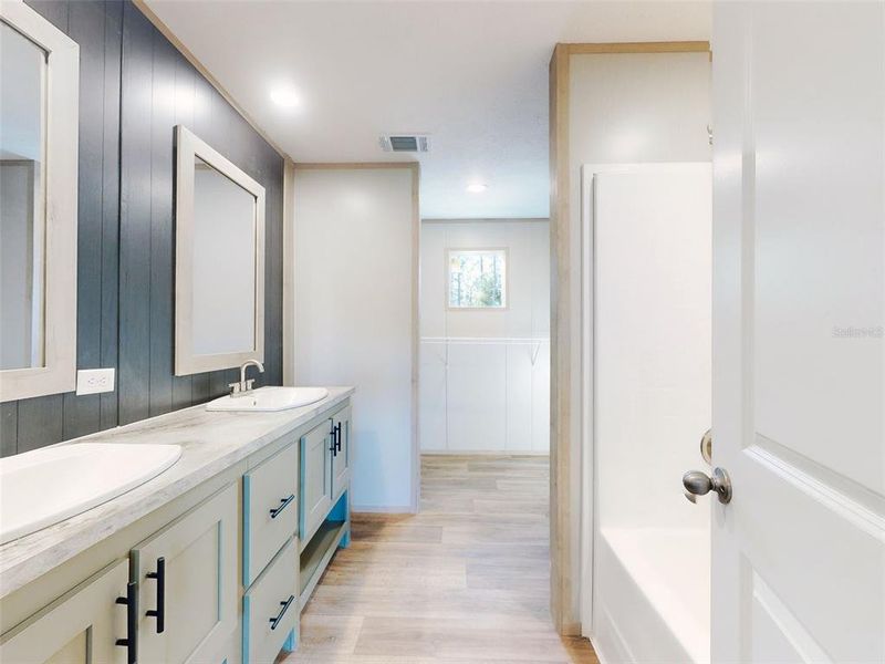 Furnished interior view inside a new home in , Williston (Image 12). Furnished interior view inside a new home in , Williston (Image 12).