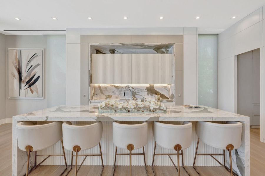 Furnished interior view inside a new home in , Fort Lauderdale (Image 56).