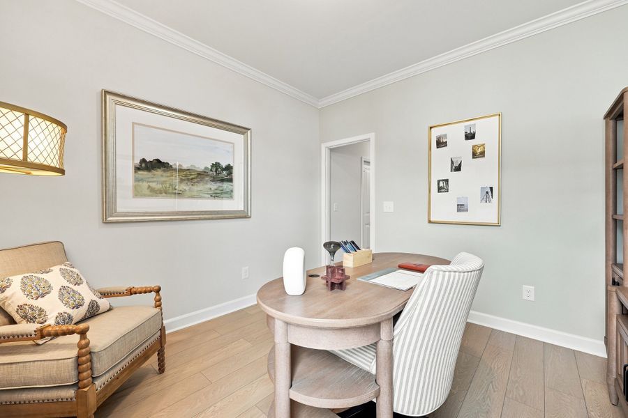 Representative furnished interior of a home built from the The Daphne C by Davidson Homes LLC in Wendell Ridge, Wendell (Image 25). Representative furnished interior of a home built from the The Daphne C by Davidson Homes LLC in Wendell Ridge, Wendell (Image 25).