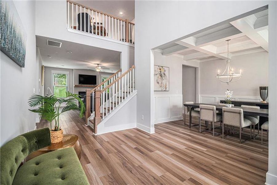 Furnished interior view inside a new home in , Moreland (Image 16).