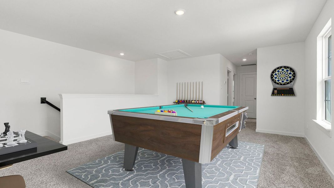 Representative furnished interior of a home built from the Ozark by D.R. Horton in Tamarron, Brookshire (Image 17).