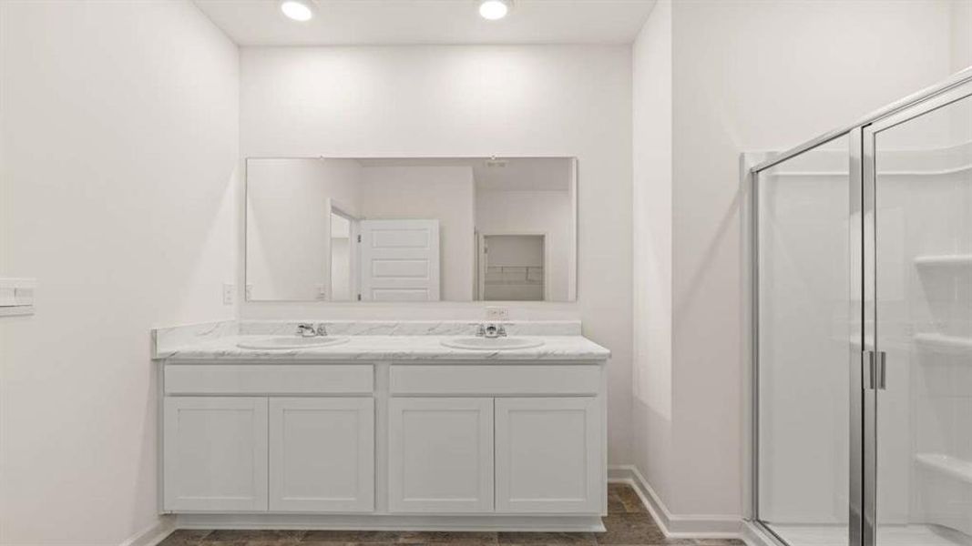 Furnished interior view inside a new home in Champion's Run, Lithonia (Image 6).