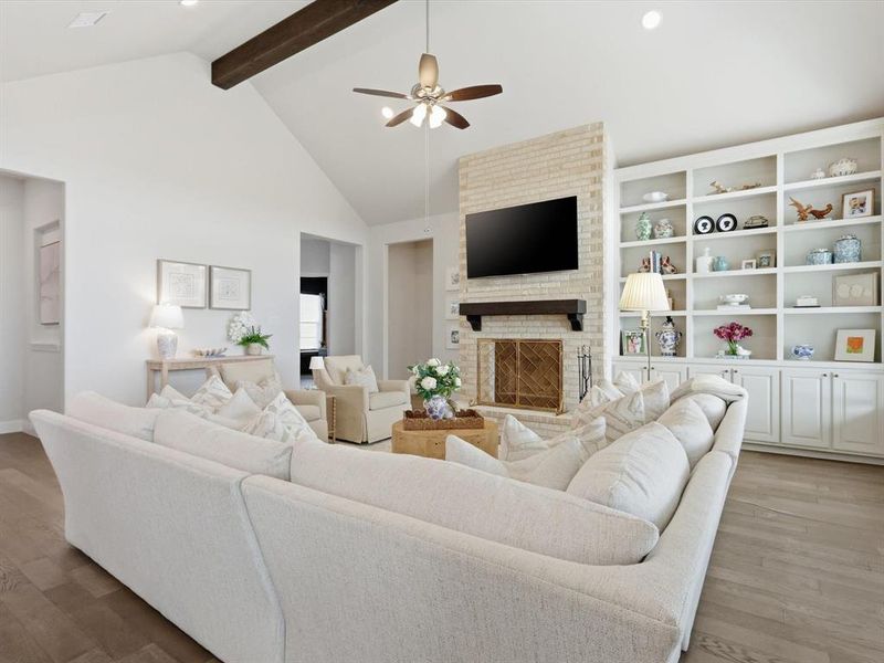 Furnished interior view inside a new home in , New Fairview (Image 37).