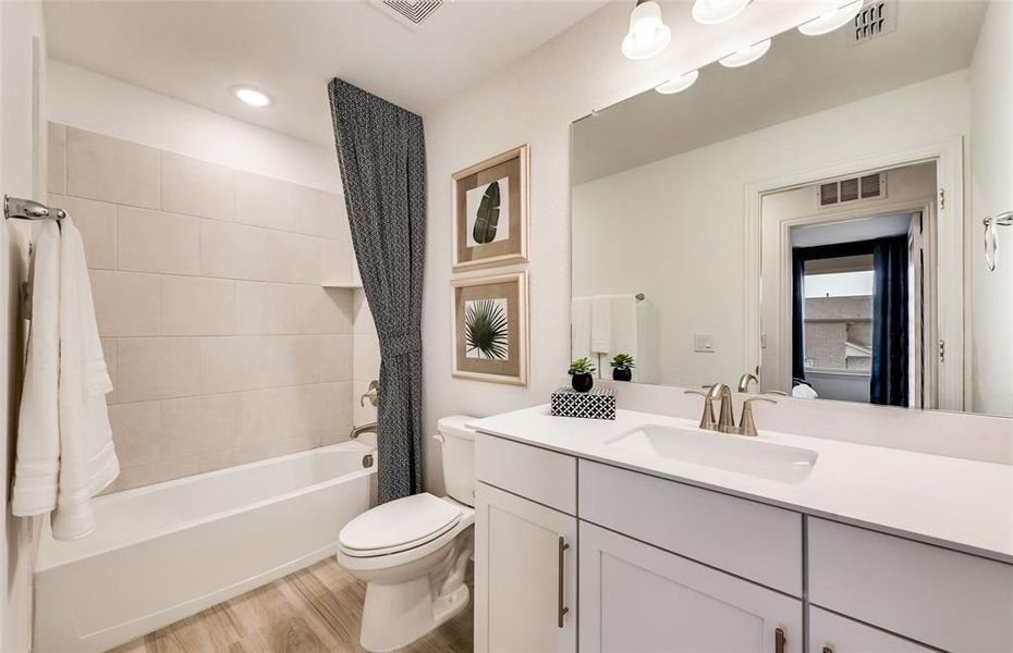 *Model representation. Some features and options may differ - Spacious secondary bathroom