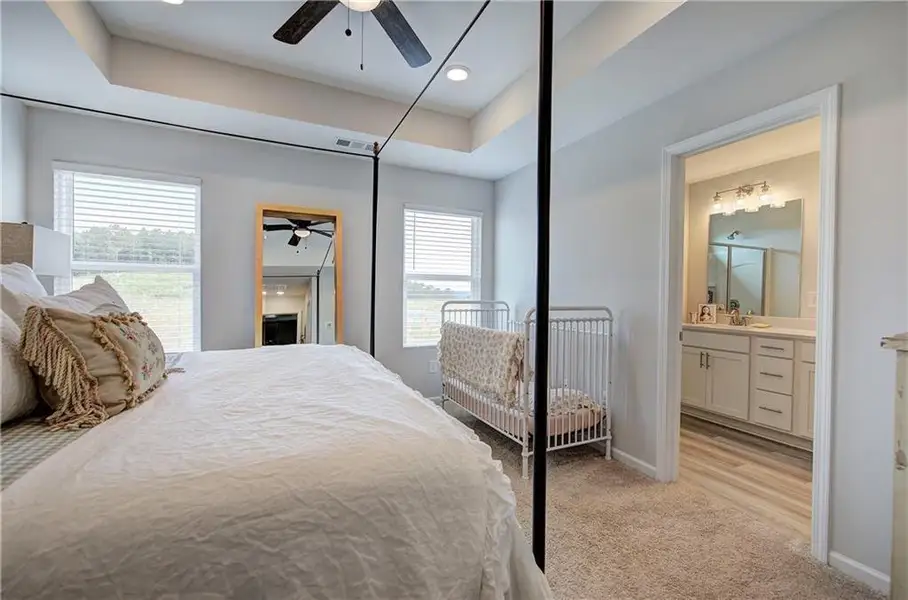 Furnished interior view inside a new home in , Cartersville (Image 14). Furnished interior view inside a new home in , Cartersville (Image 14).