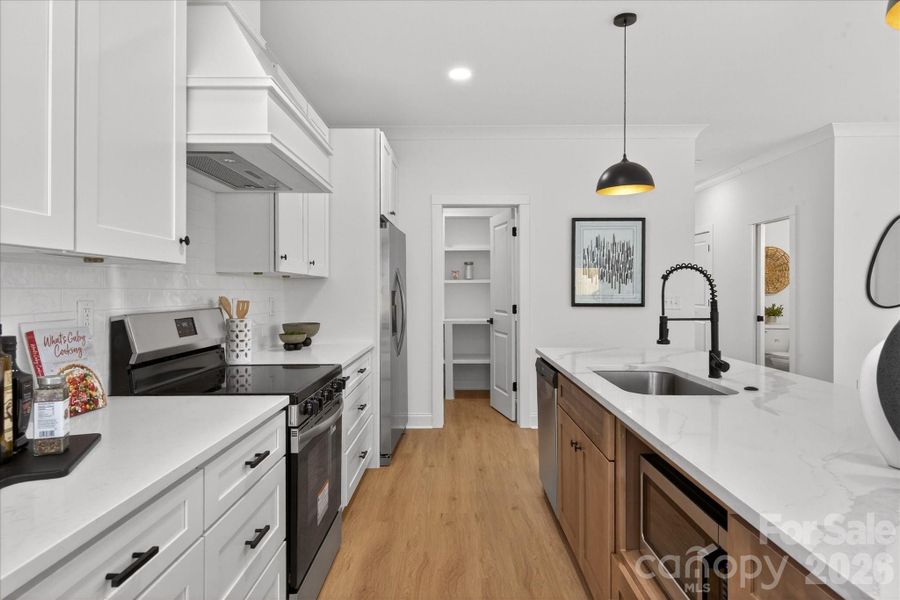 Furnished interior view inside a new home in , Charlotte (Image 26).