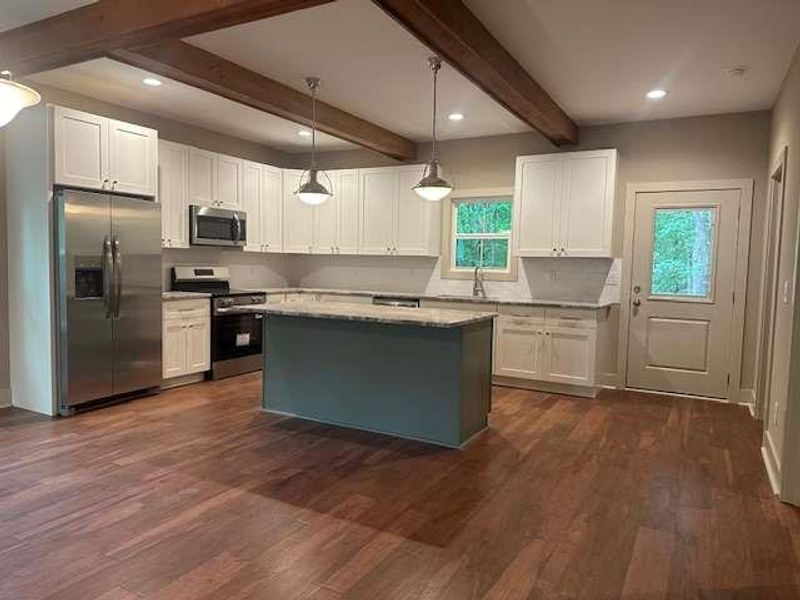 Furnished interior view inside a new home in , Cleveland (Image 3).
