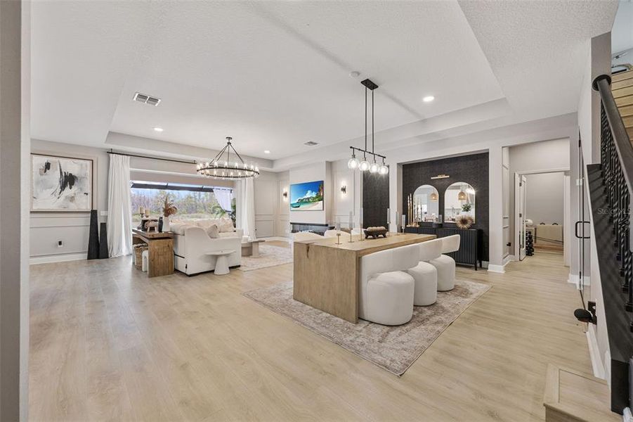 Furnished interior view inside a new home in , Wesley Chapel (Image 61). Furnished interior view inside a new home in , Wesley Chapel (Image 61).