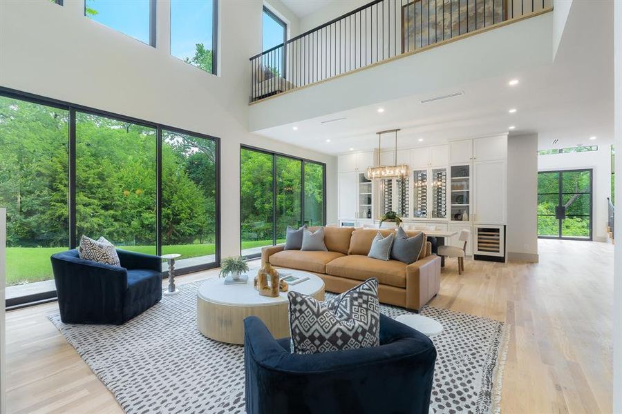 Furnished interior view inside a new home in , Dallas (Image 9). Furnished interior view inside a new home in , Dallas (Image 9).