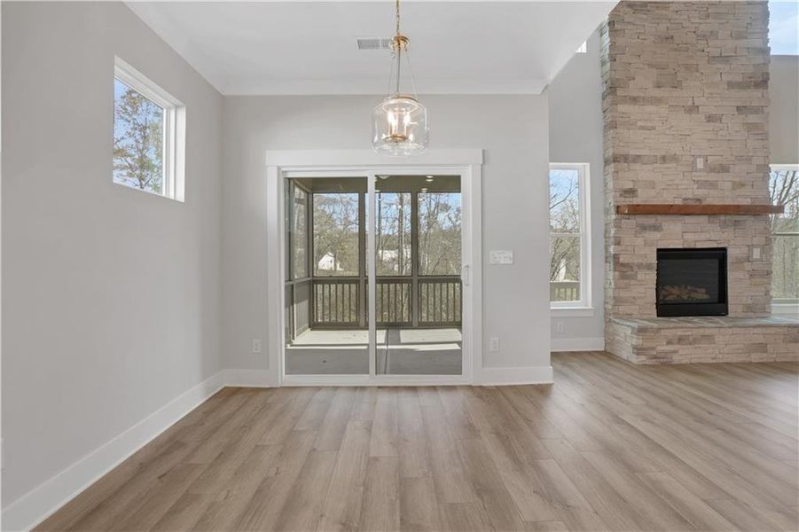 Spacious, unfurnished interior of a new home in Marble Tree, Ball Ground (Image 34).