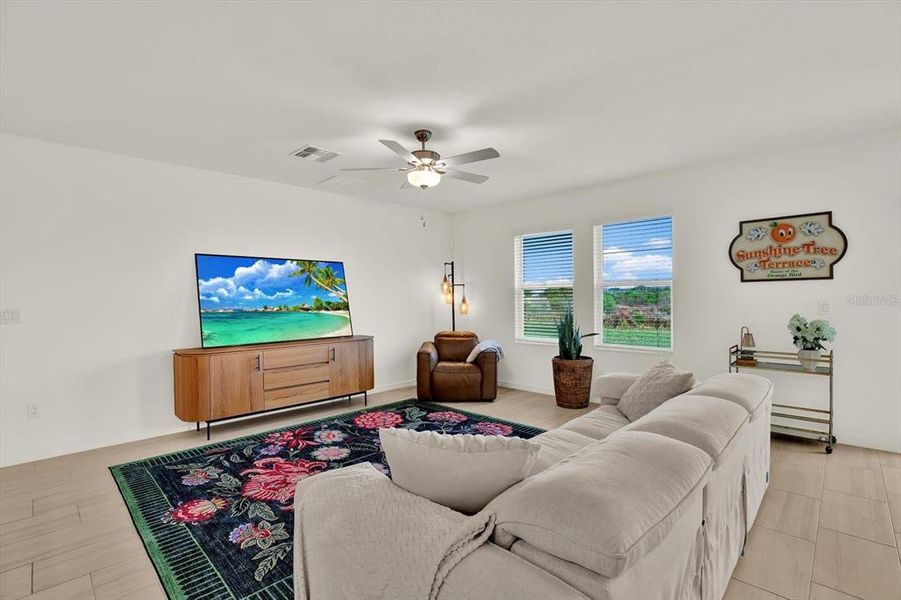 Furnished interior view inside a new home in Mirada, San Antonio (Image 7).