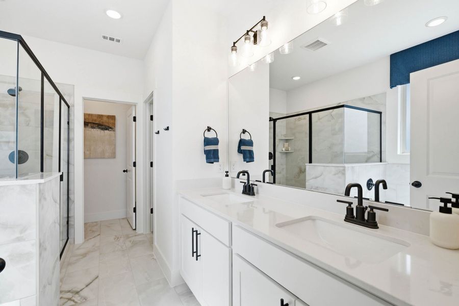Representative furnished interior of a home built from the The Laurel M by Davidson Homes LLC in Mercer Meadows, Royse City (Image 21).