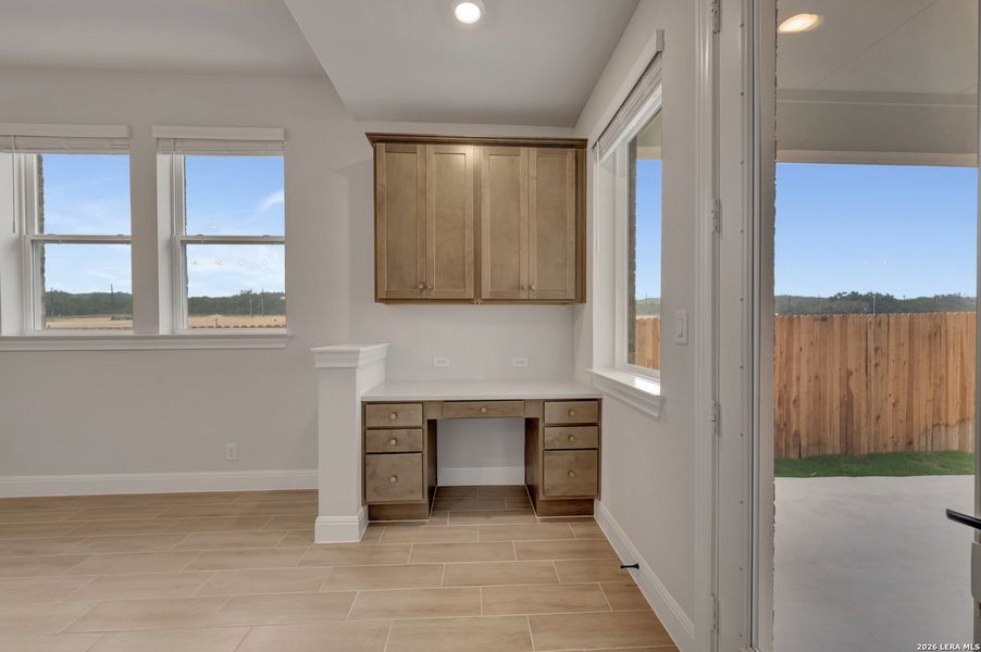 Furnished interior view inside a new home in Davis Ranch 50', San Antonio (Image 10).