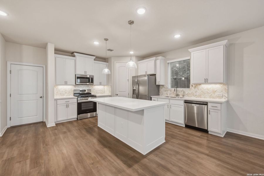 Furnished interior view inside a new home in Veramendi, New Braunfels (Image 11).
