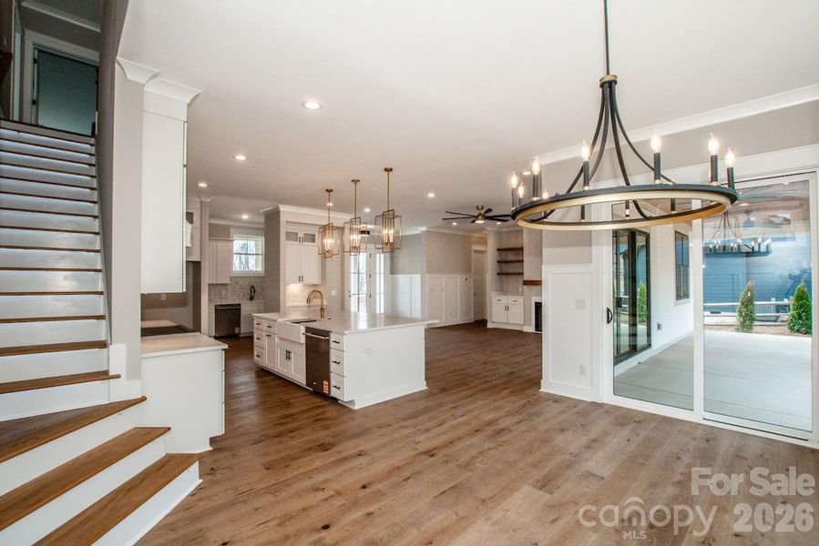 Furnished interior view inside a new home in , Lincolnton (Image 34). Furnished interior view inside a new home in , Lincolnton (Image 34).