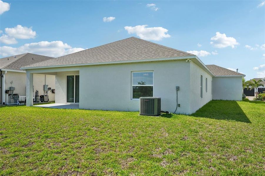 Exterior details and patio area of a home in Heritage Station, Punta Gorda (Image 27). Exterior details and patio area of a home in Heritage Station, Punta Gorda (Image 27).