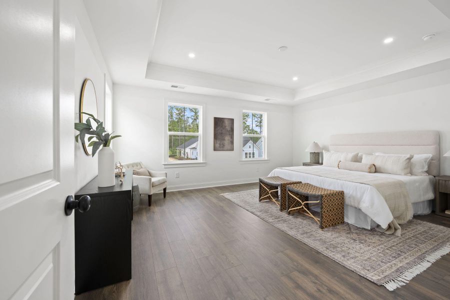 Furnished interior view inside a new home in , Summerville (Image 8).