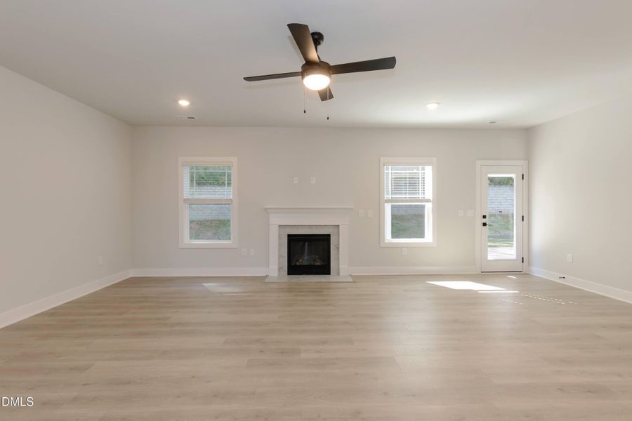 Spacious, unfurnished interior of a new home in Kelly Farms, Lillington (Image 22). Spacious, unfurnished interior of a new home in Kelly Farms, Lillington (Image 22).