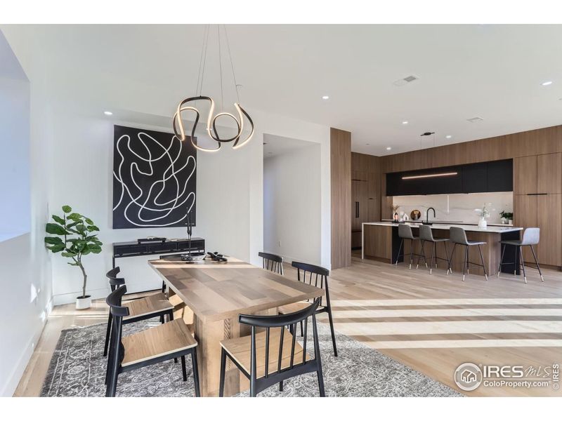 Furnished interior view inside a new home in , Boulder (Image 7).