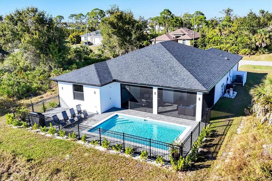 Exterior details and patio area of a home in , Rotonda West (Image 31). Exterior details and patio area of a home in , Rotonda West (Image 31).
