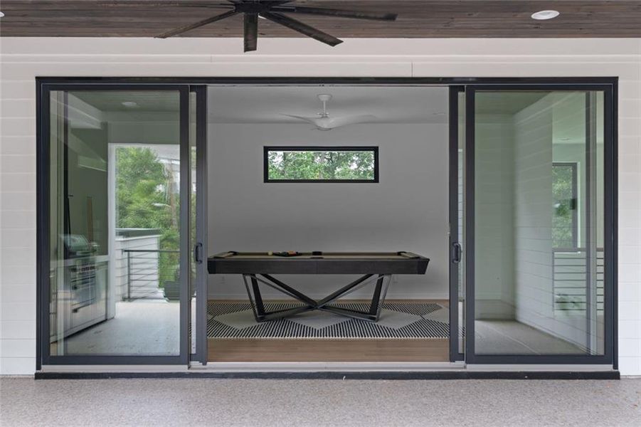 Exterior details and patio area of a home in , Atlanta (Image 21).