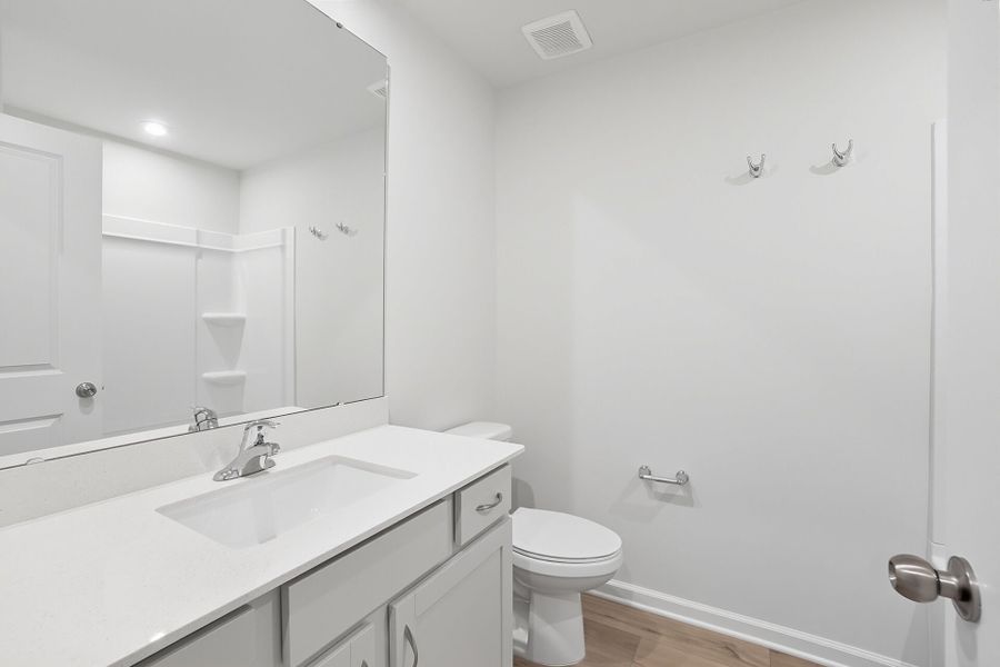 Furnished interior view inside a new home in Waxhaw Landing, Monroe (Image 8).