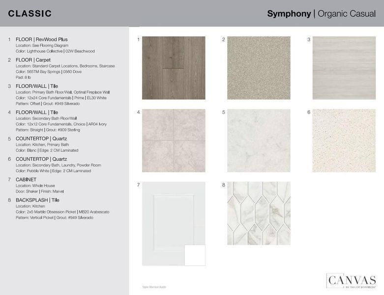 Interior Design Selections. *Home is under construction, design selections are subject to change. Interior Design Selections. *Home is under construction, design selections are subject to change.