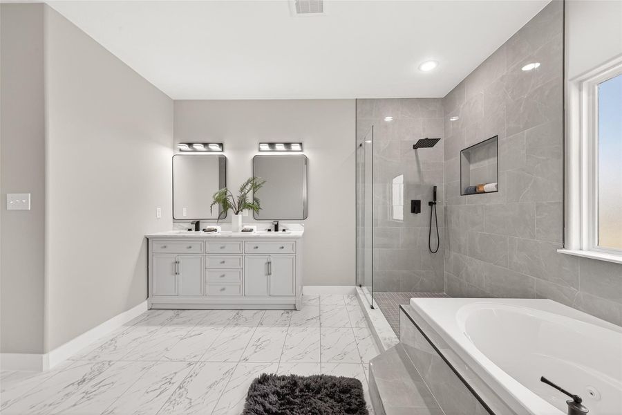 Furnished interior view inside a new home in , Rosharon (Image 9). Furnished interior view inside a new home in , Rosharon (Image 9).