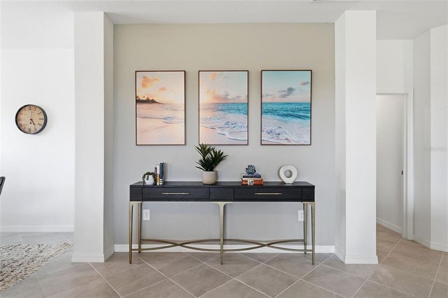 Furnished interior view inside a new home in , Venice (Image 25).