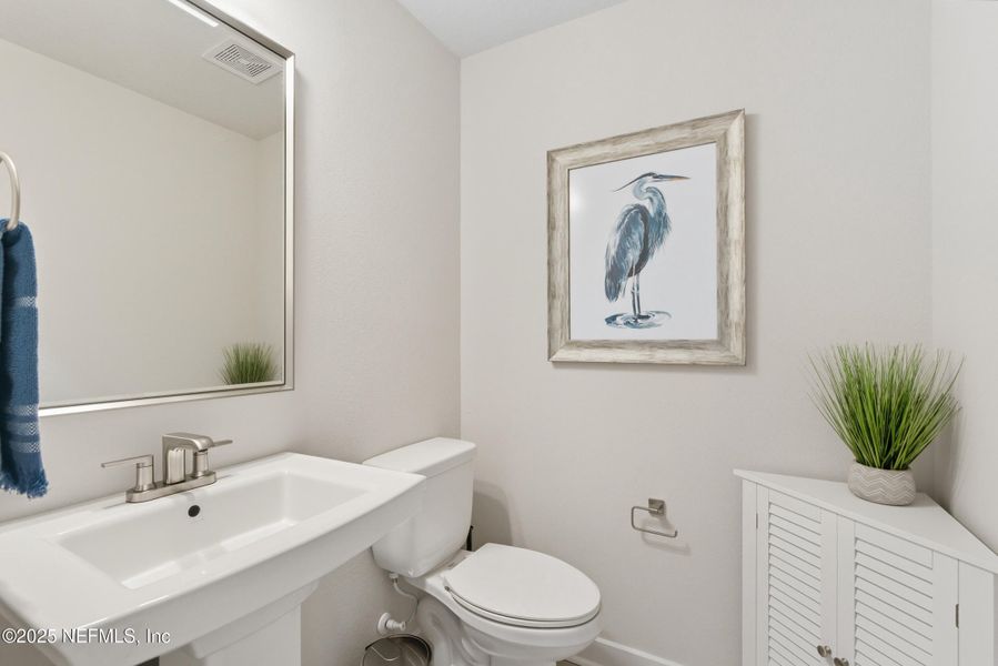 Furnished interior view inside a new home in Shearwater Townhomes, St. Augustine (Image 8).