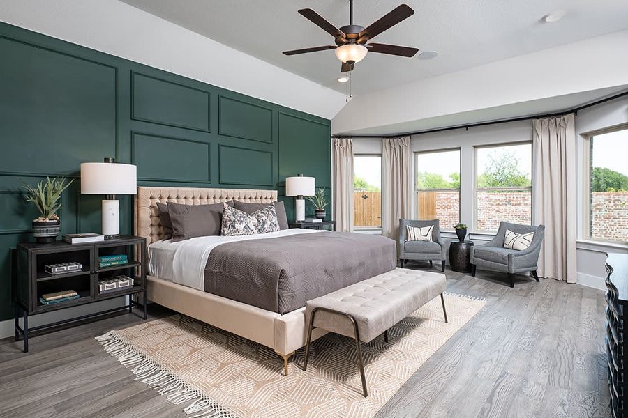 Representative furnished interior of a home built from the Ethan by Tri Pointe Homes in View at the Reserve, Mansfield (Image 8). Representative furnished interior of a home built from the Ethan by Tri Pointe Homes in View at the Reserve, Mansfield (Image 8).