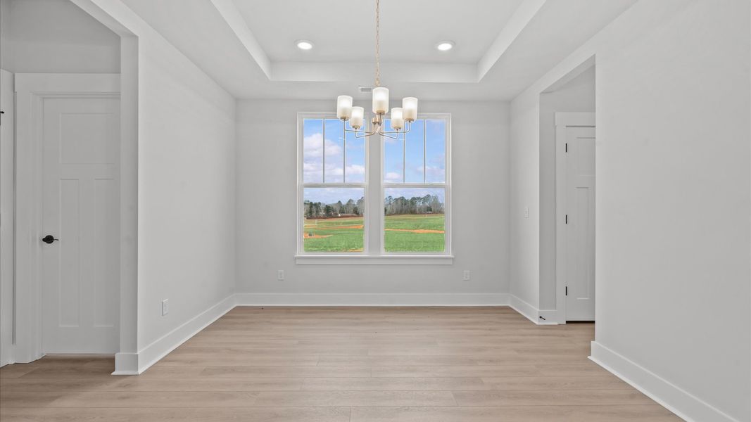 Furnished interior view inside a new home in Fox Hollow, Spartanburg (Image 10).