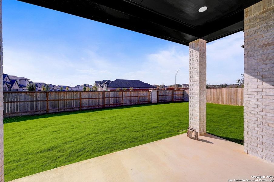 Exterior details and patio area of a home in Alsatian Oaks: 60ft. lots, Castroville (Image 3).