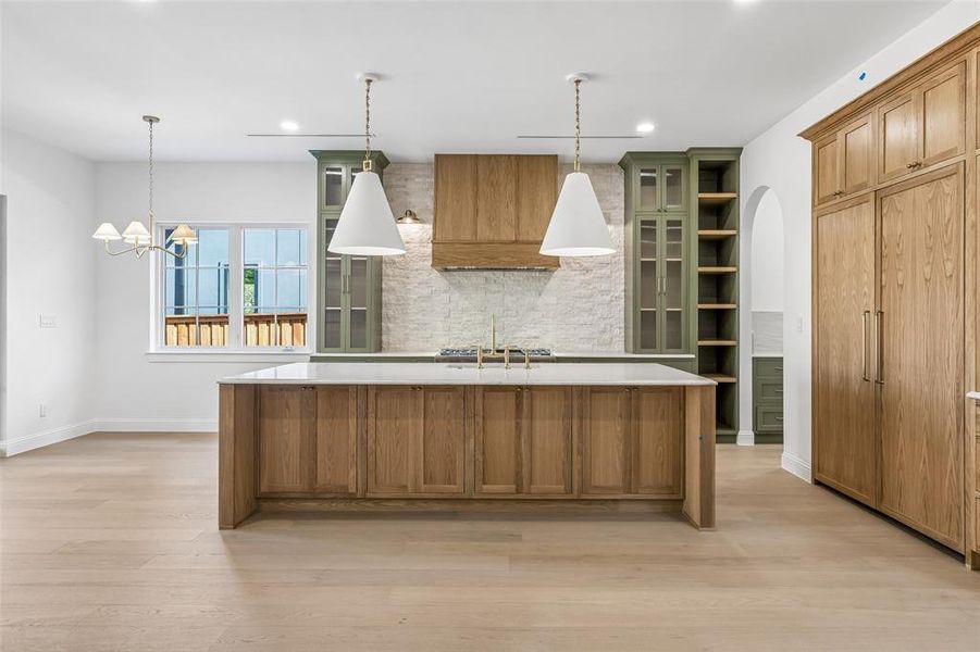 Furnished interior view inside a new home in , Dallas (Image 5).
